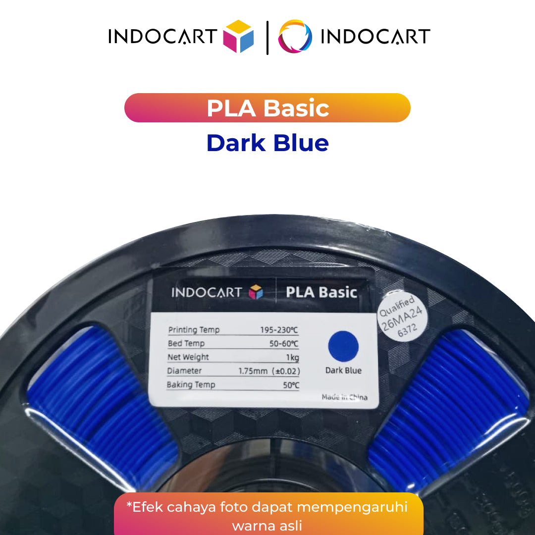 3D Printer Filament IndoCart PLA Basic Easy To Print Filament 1.75mm 1Kg