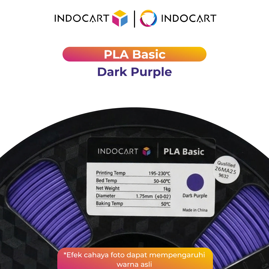 3D Printer Filament IndoCart PLA Basic Easy To Print Filament 1.75mm 1Kg