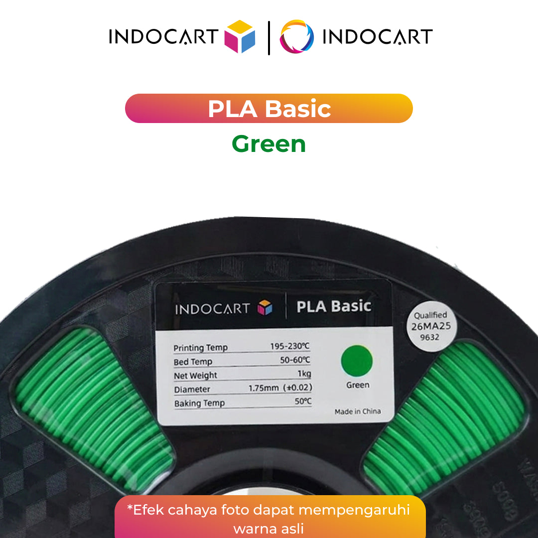 3D Printer Filament IndoCart PLA Basic Easy To Print Filament 1.75mm 1Kg