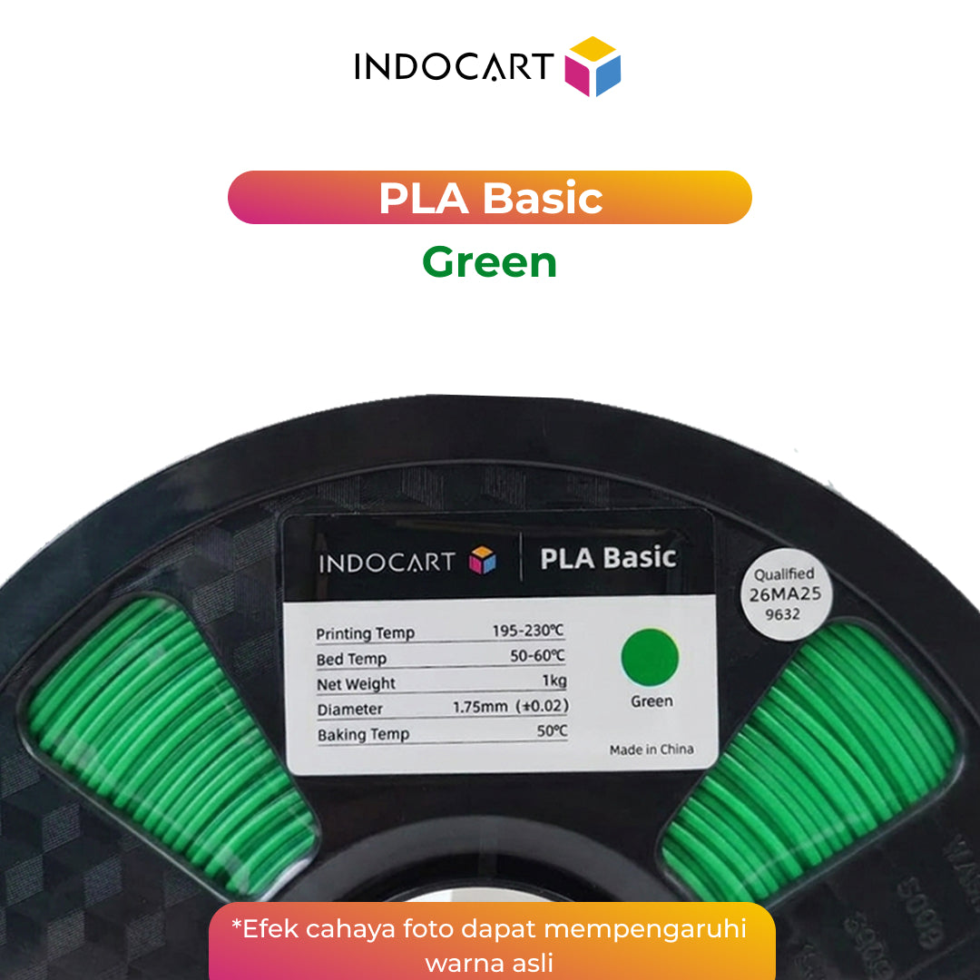 3D Printer Filament IndoCart PLA Basic Easy To Print Filament 1.75mm 1Kg