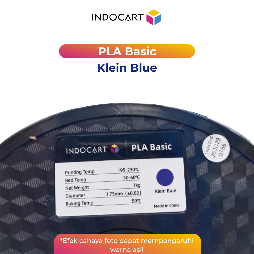 3D Printer Filament IndoCart PLA Basic Easy To Print Filament 1.75mm 1Kg