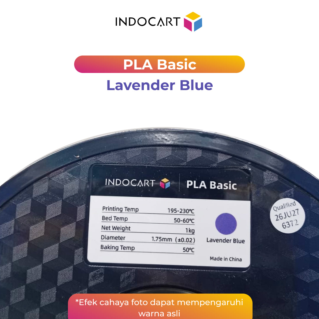 3D Printer Filament IndoCart PLA Basic Easy To Print Filament 1.75mm 1Kg