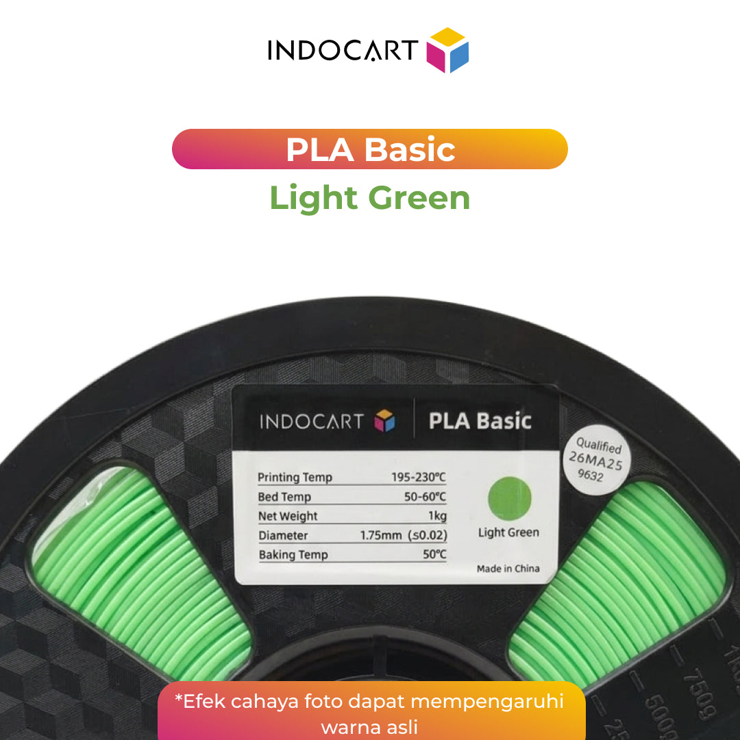 3D Printer Filament IndoCart PLA Basic Easy To Print Filament 1.75mm 1Kg