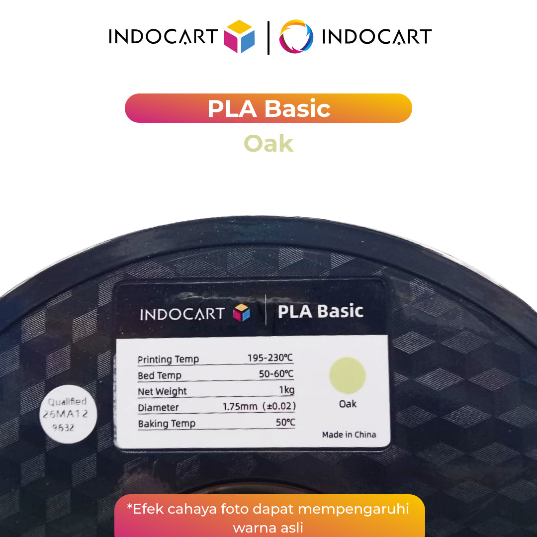 3D Printer Filament IndoCart PLA Basic Easy To Print Filament 1.75mm 1Kg