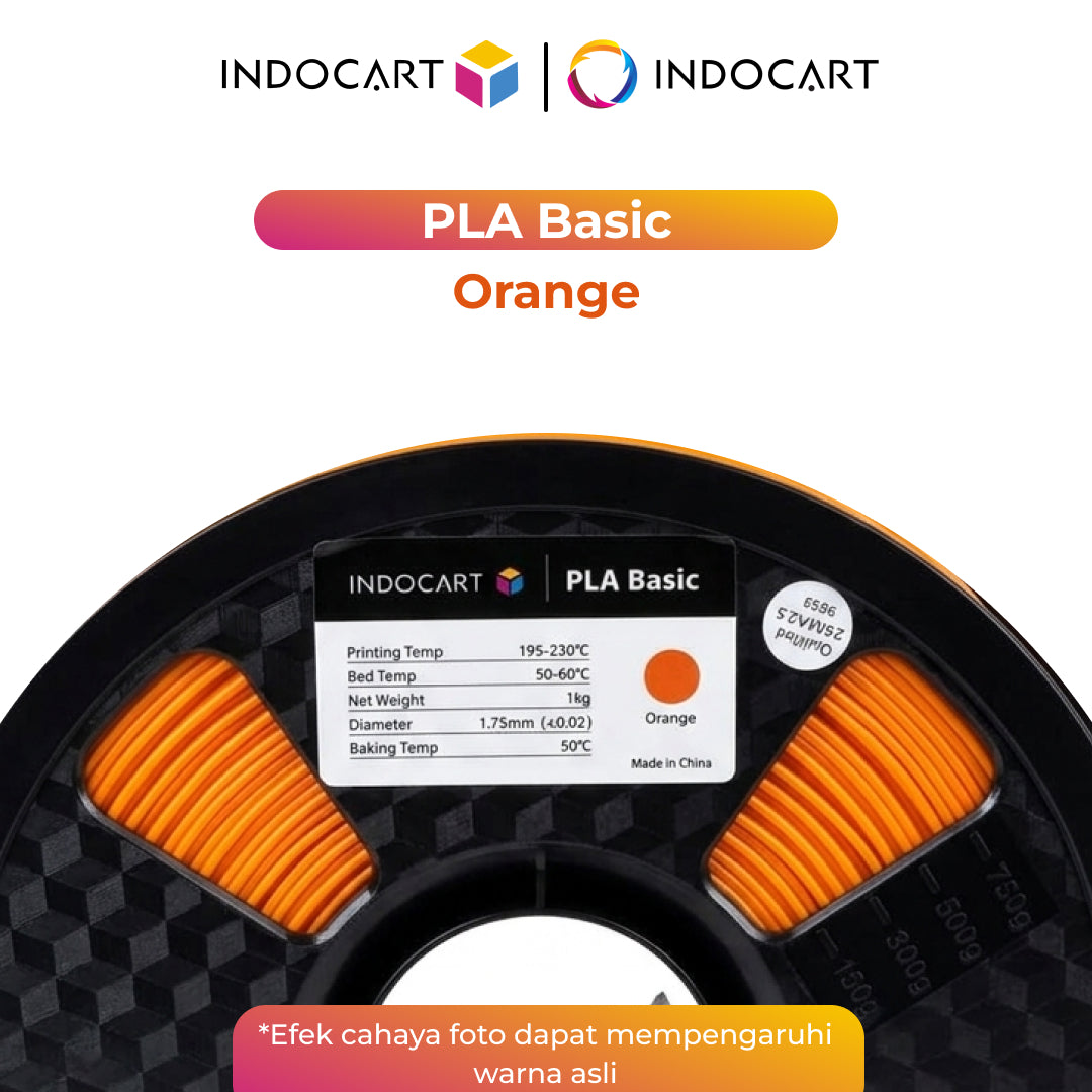 3D Printer Filament IndoCart PLA Basic Easy To Print Filament 1.75mm 1Kg