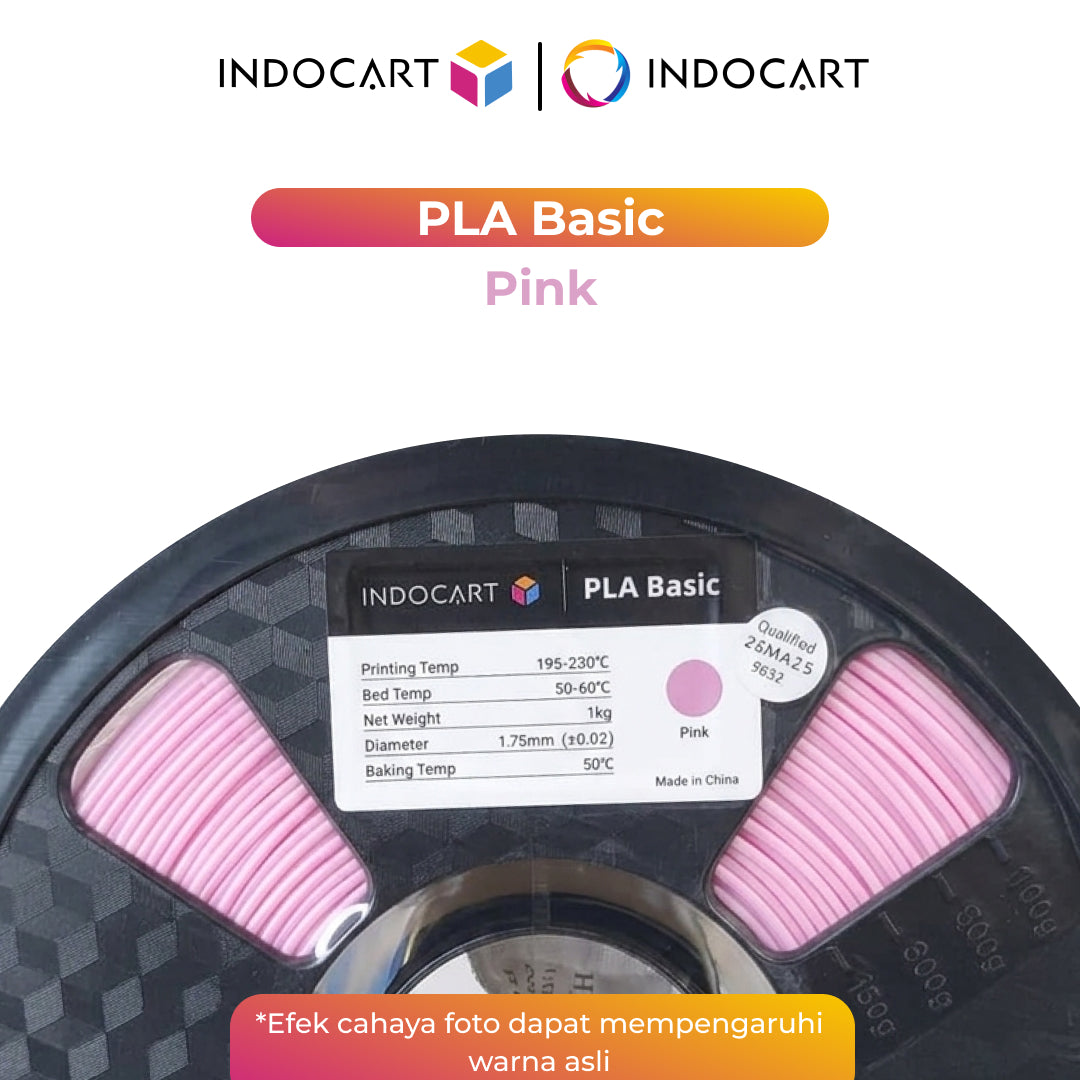 3D Printer Filament IndoCart PLA Basic Easy To Print Filament 1.75mm 1Kg