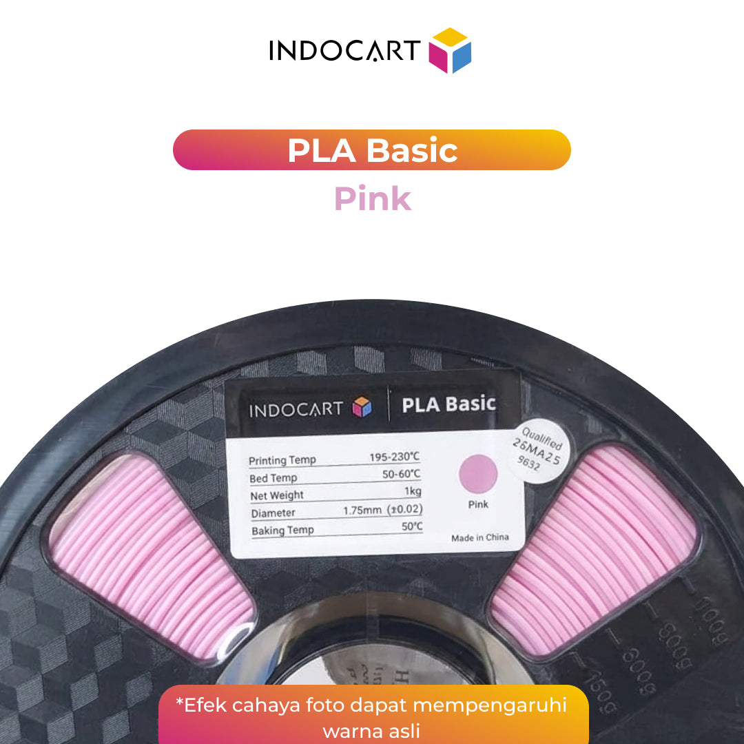 3D Printer Filament IndoCart PLA Basic Easy To Print Filament 1.75mm 1Kg