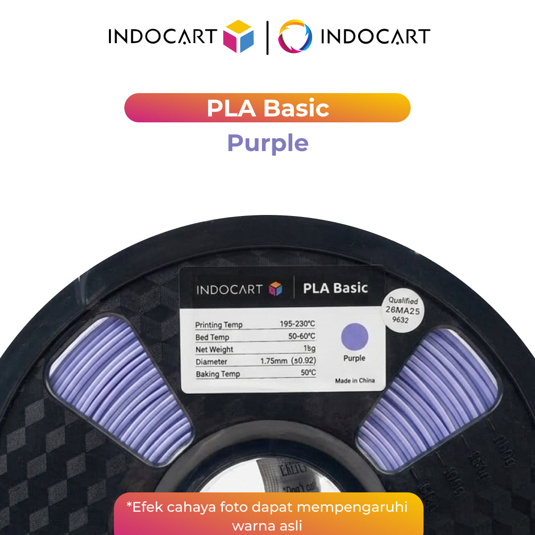 3D Printer Filament IndoCart PLA Basic Easy To Print Filament 1.75mm 1Kg