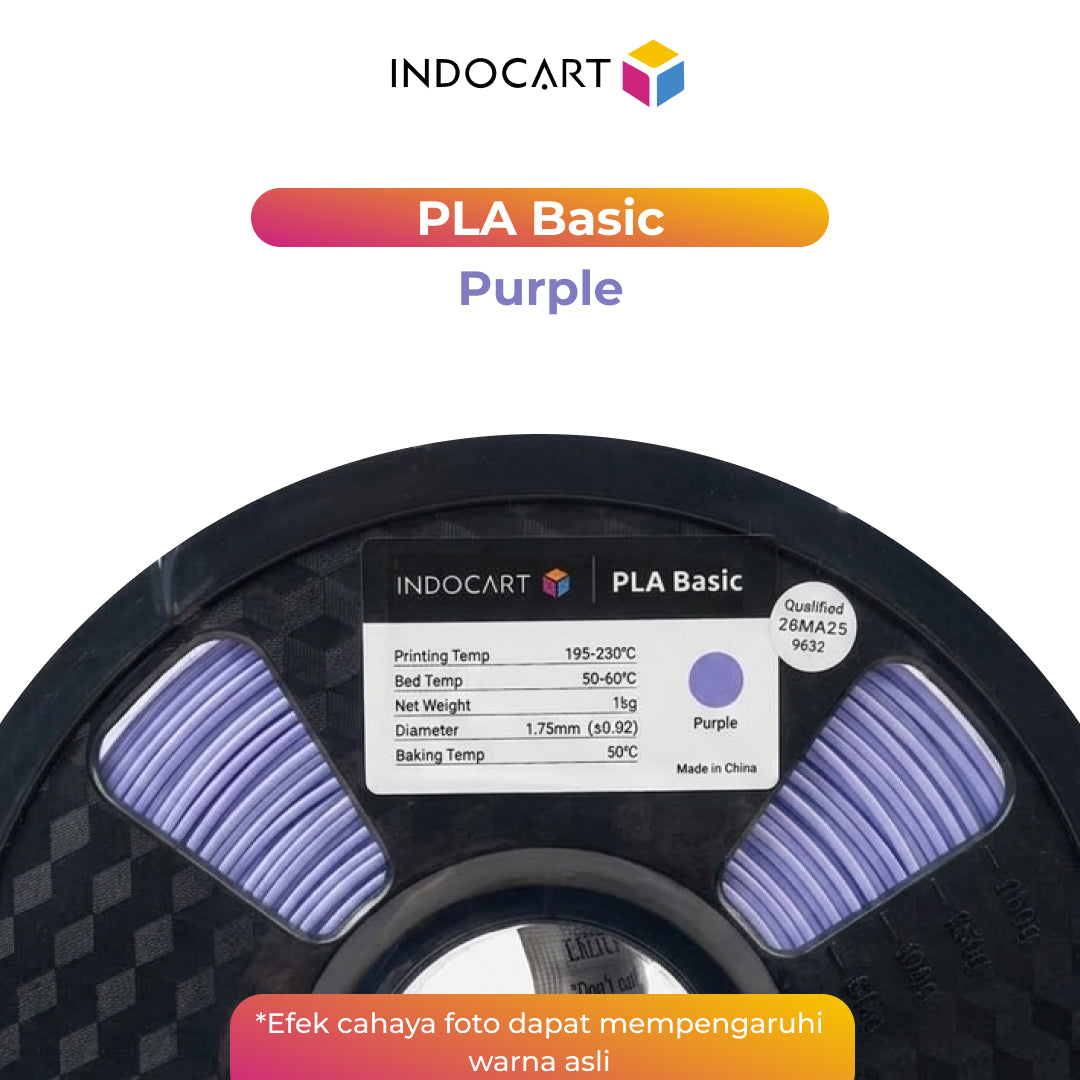 3D Printer Filament IndoCart PLA Basic Easy To Print Filament 1.75mm 1Kg