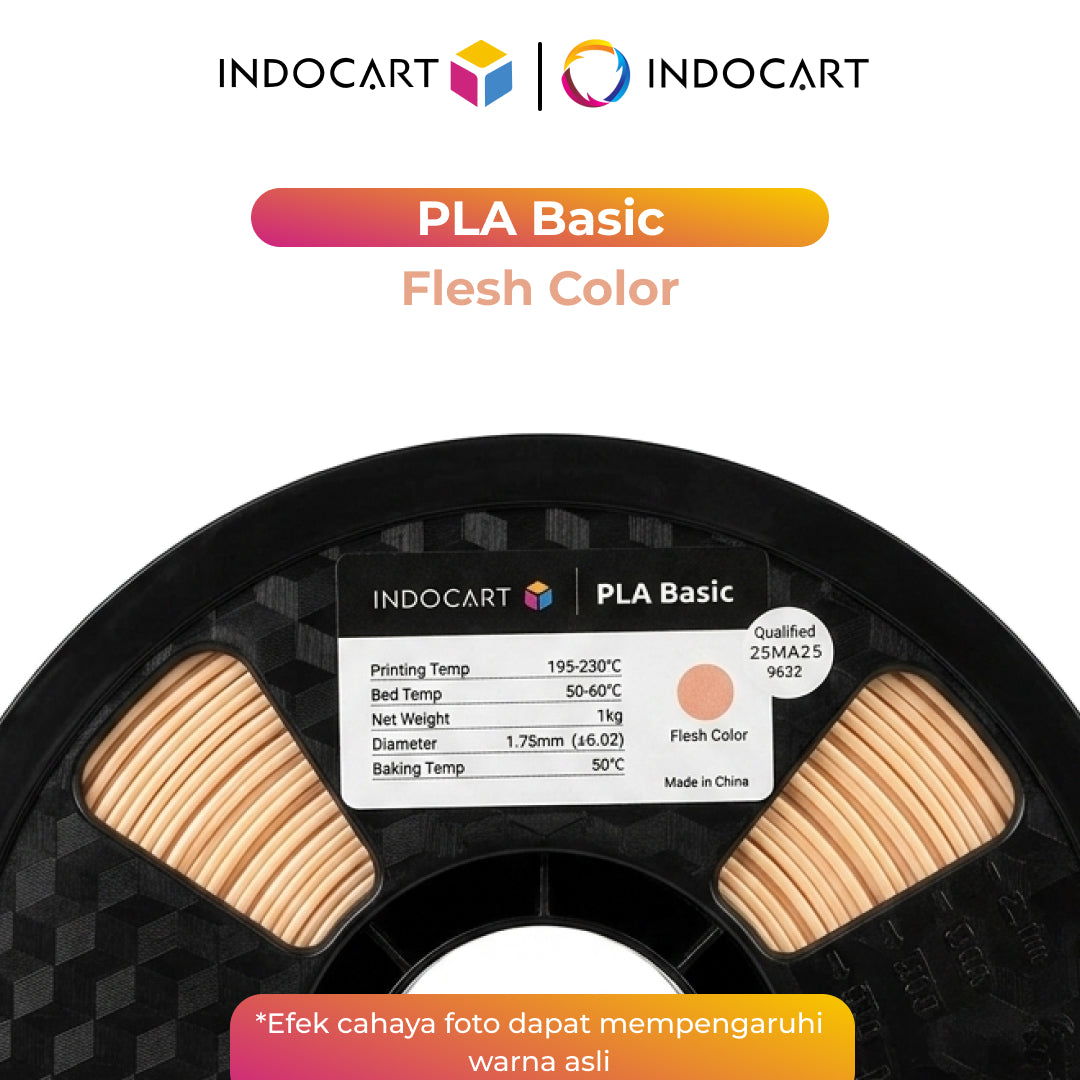 3D Printer Filament IndoCart PLA Basic Easy To Print Filament 1.75mm 1Kg