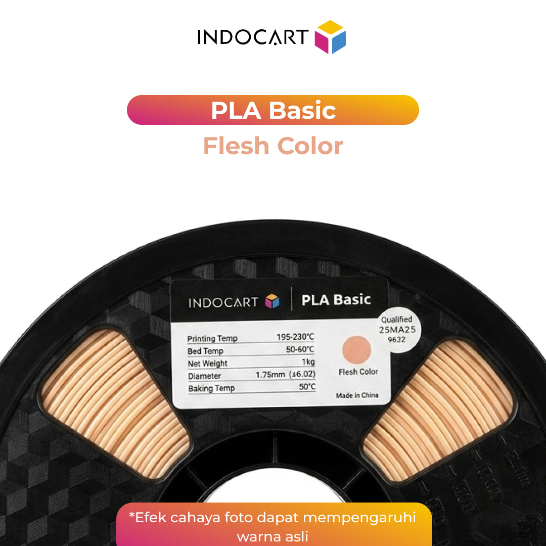 3D Printer Filament IndoCart PLA Basic Easy To Print Filament 1.75mm 1Kg