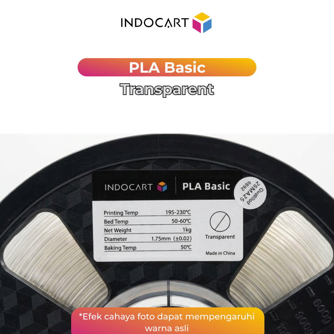 3D Printer Filament IndoCart PLA Basic Easy To Print Filament 1.75mm 1Kg
