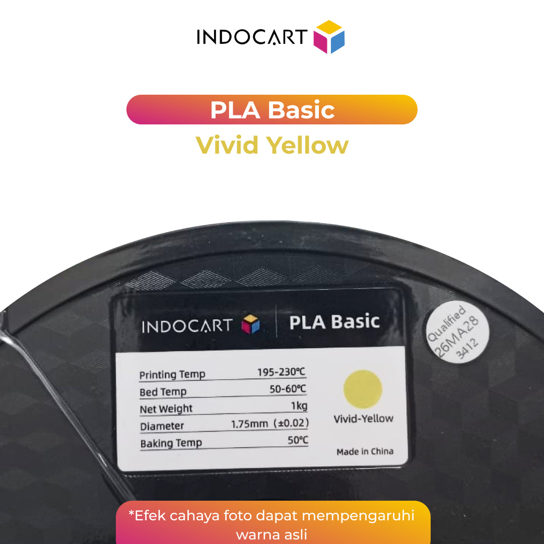 3D Printer Filament IndoCart PLA Basic Easy To Print Filament 1.75mm 1Kg