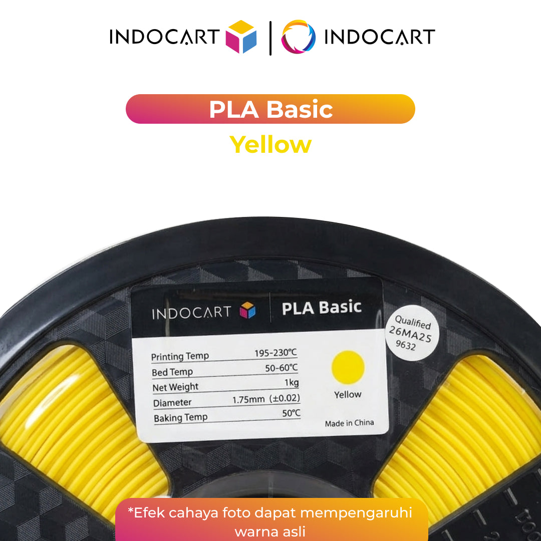 3D Printer Filament IndoCart PLA Basic Easy To Print Filament 1.75mm 1Kg