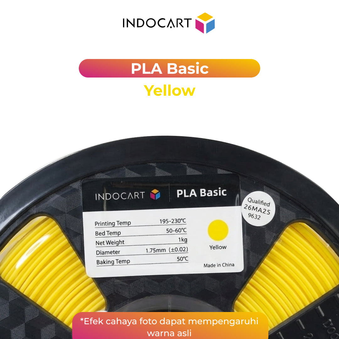 3D Printer Filament IndoCart PLA Basic Easy To Print Filament 1.75mm 1Kg
