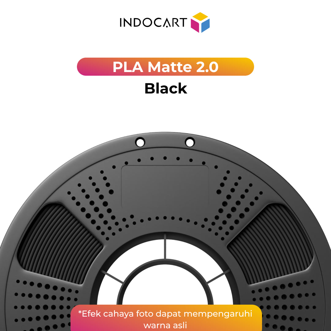 3D Printer Filament IndoCart PLA Matte 2.0 Easy To Print Textured Finished Color 1.75mm 1kg