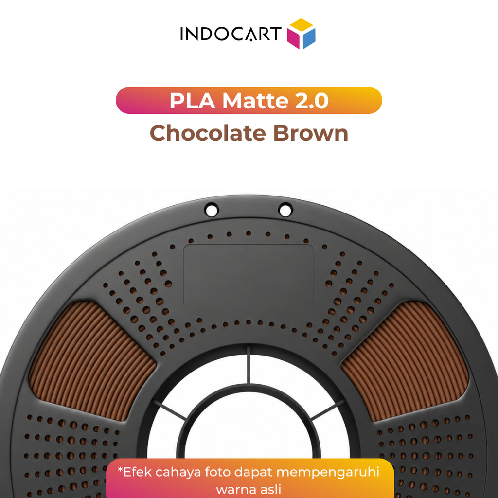 3D Printer Filament IndoCart PLA Matte 2.0 Easy To Print Textured Finished Color 1.75mm 1kg
