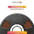 3D Printer Filament IndoCart PLA Matte 2.0 Easy To Print Textured Finished Color 1.75mm 1kg