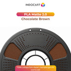 3D Printer Filament IndoCart PLA Matte 2.0 Easy To Print Textured Finished Color 1.75mm 1kg