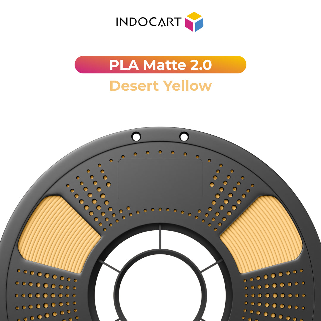 3D Printer Filament IndoCart PLA Matte 2.0 Easy To Print Textured Finished Color 1.75mm 1kg