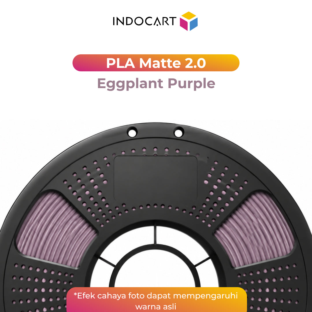 3D Printer Filament IndoCart PLA Matte 2.0 Easy To Print Textured Finished Color 1.75mm 1kg