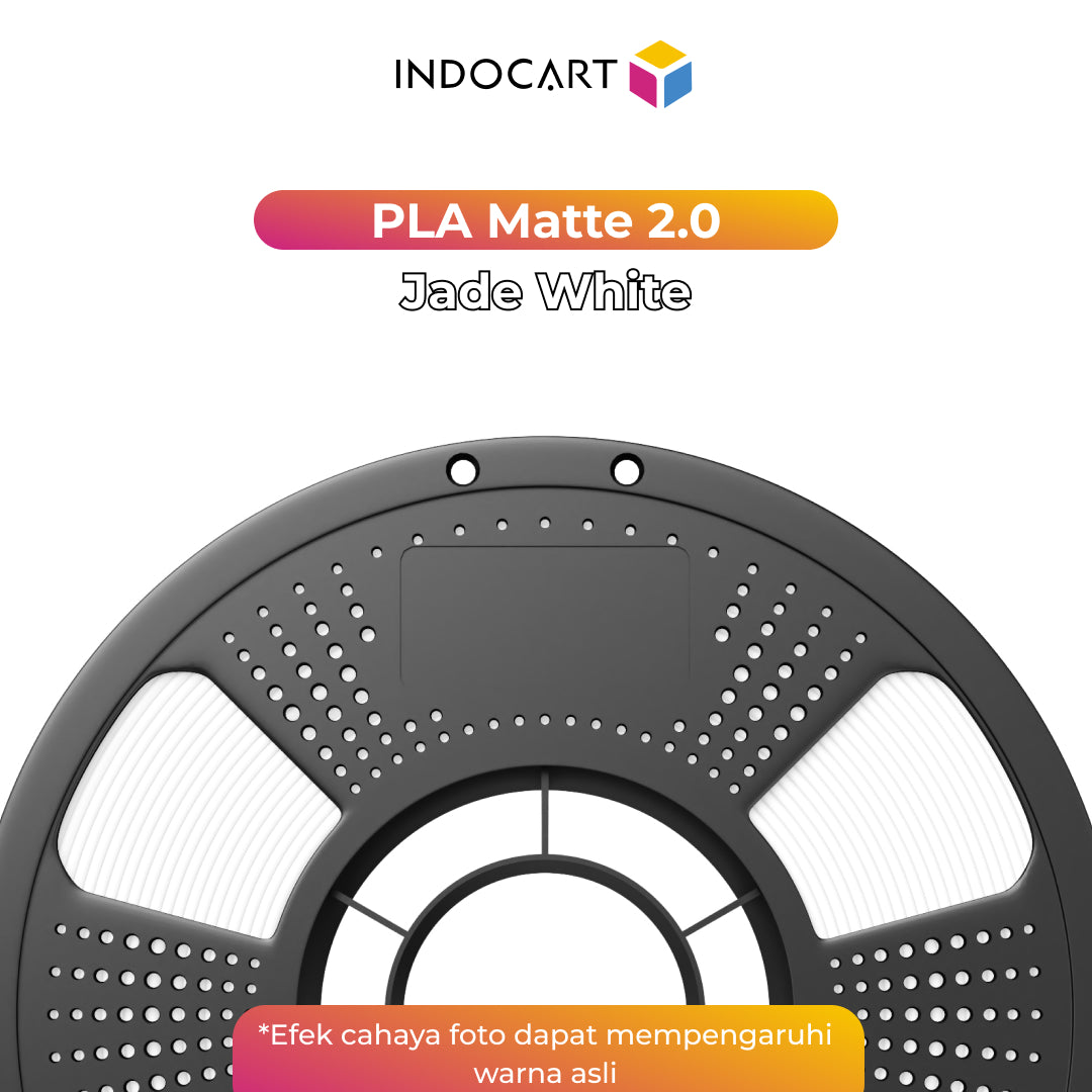 3D Printer Filament IndoCart PLA Matte 2.0 Easy To Print Textured Finished Color 1.75mm 1kg