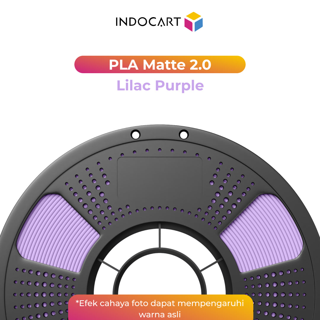 3D Printer Filament IndoCart PLA Matte 2.0 Easy To Print Textured Finished Color 1.75mm 1kg