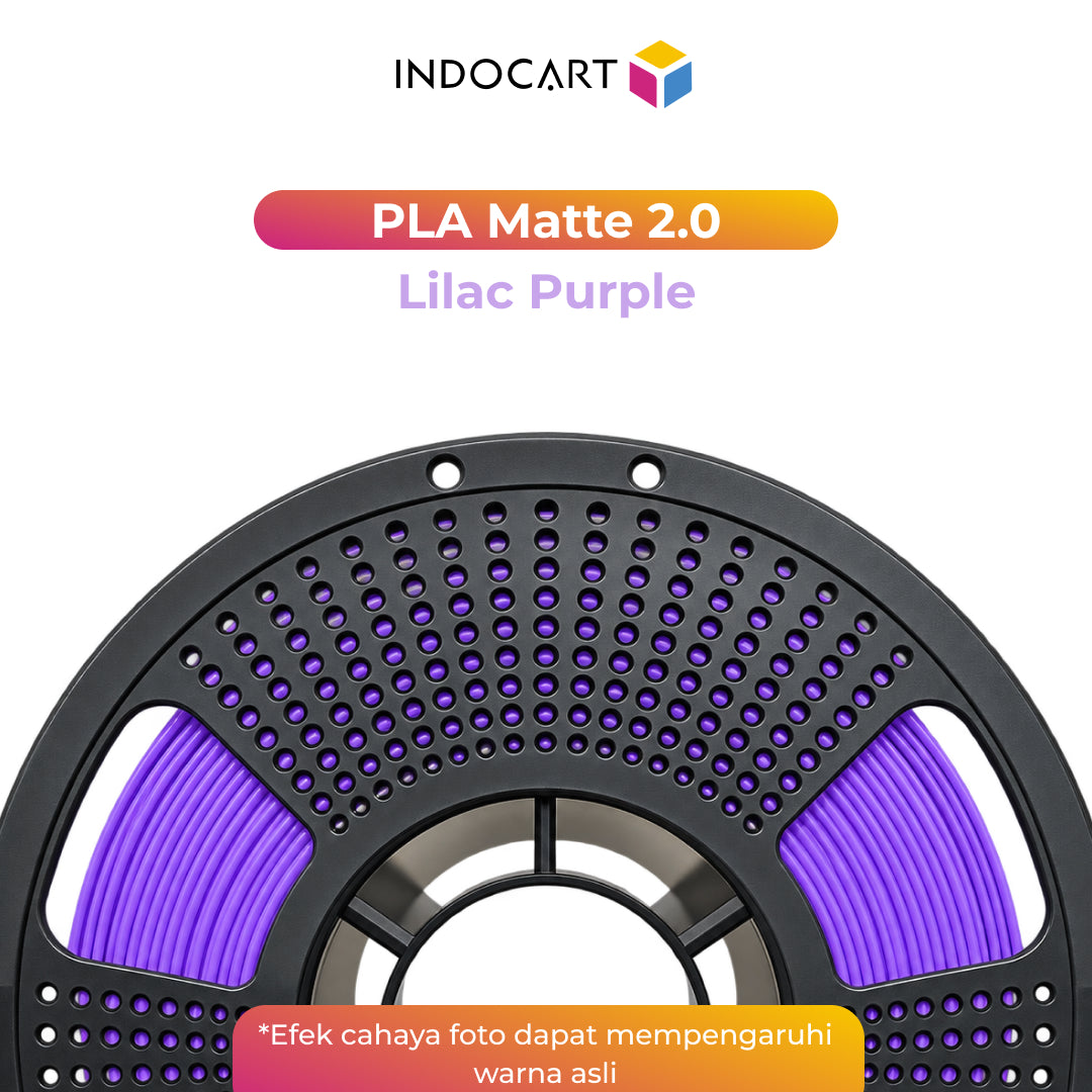 3D Printer Filament IndoCart PLA Matte 2.0 Easy To Print Textured Finished Color 1.75mm 1kg