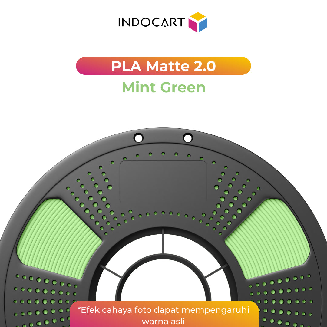 3D Printer Filament IndoCart PLA Matte 2.0 Easy To Print Textured Finished Color 1.75mm 1kg