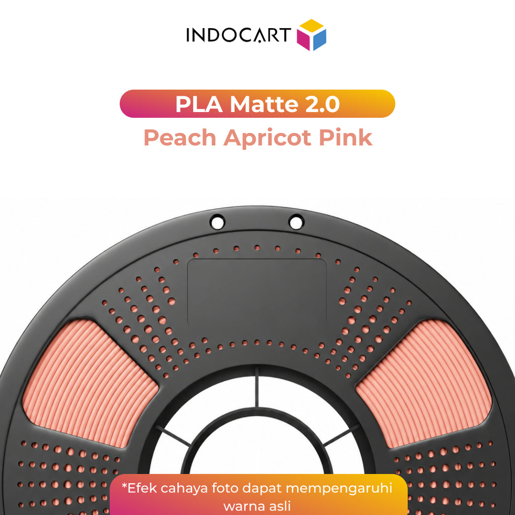 3D Printer Filament IndoCart PLA Matte 2.0 Easy To Print Textured Finished Color 1.75mm 1kg