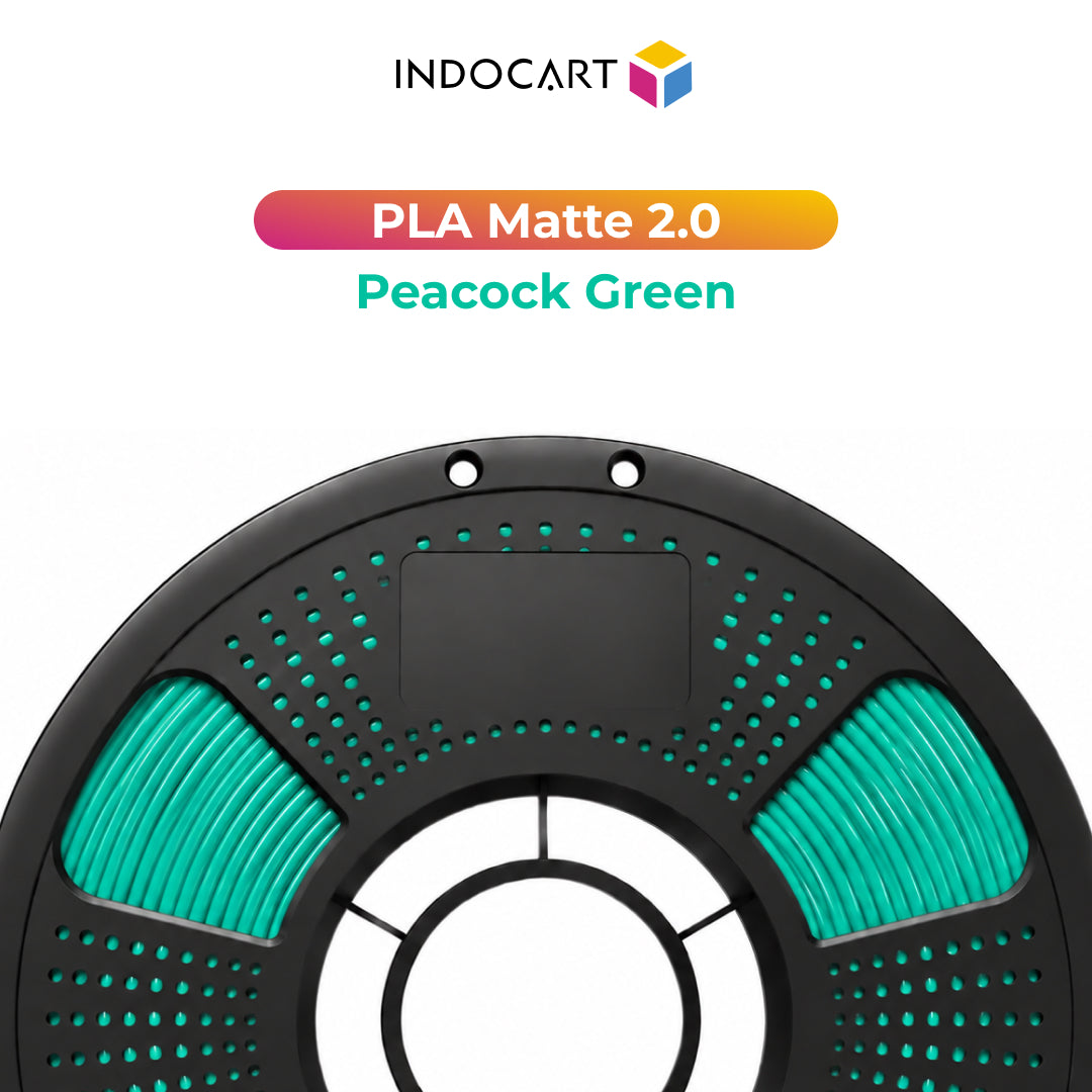 3D Printer Filament IndoCart PLA Matte 2.0 Easy To Print Textured Finished Color 1.75mm 1kg