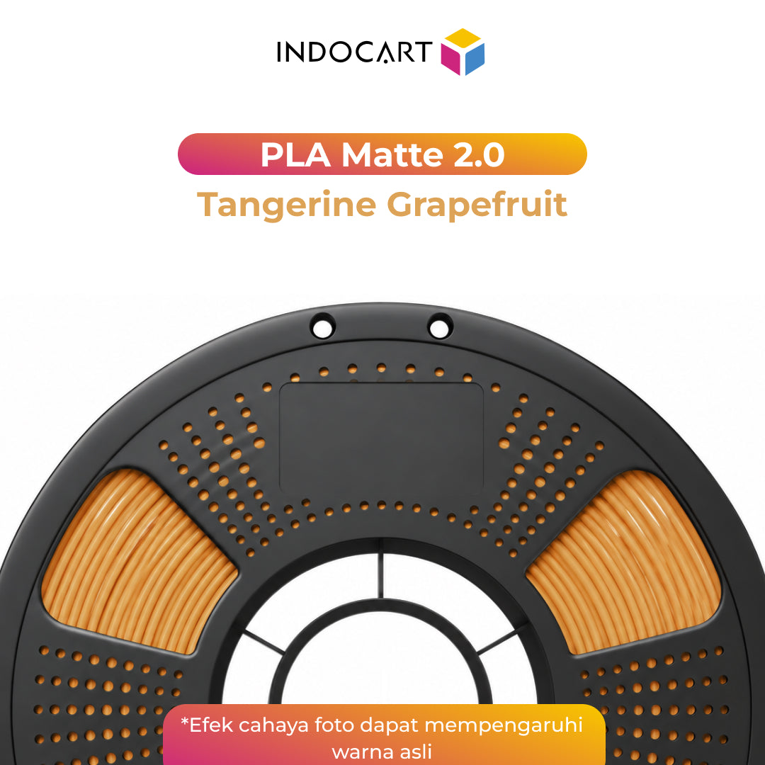 3D Printer Filament IndoCart PLA Matte 2.0 Easy To Print Textured Finished Color 1.75mm 1kg