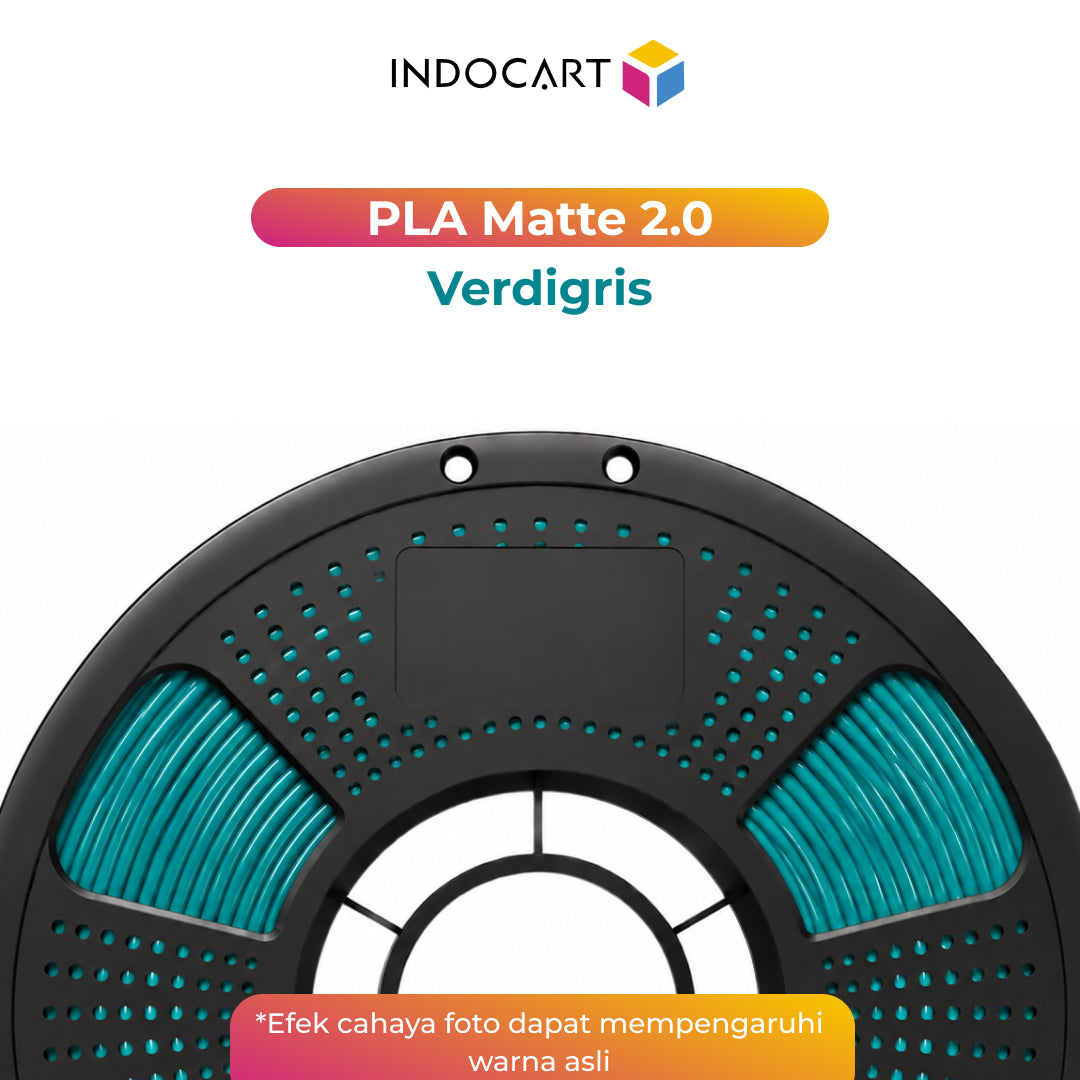3D Printer Filament IndoCart PLA Matte 2.0 Easy To Print Textured Finished Color 1.75mm 1kg