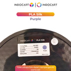 3D Printer Filament IndoCart PLA Silk Smooth and Glossy Finish Filament 1.75mm 1Kg