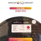 3D Printer Filament IndoCart PLA Silk Smooth and Glossy Finish Filament 1.75mm 1Kg
