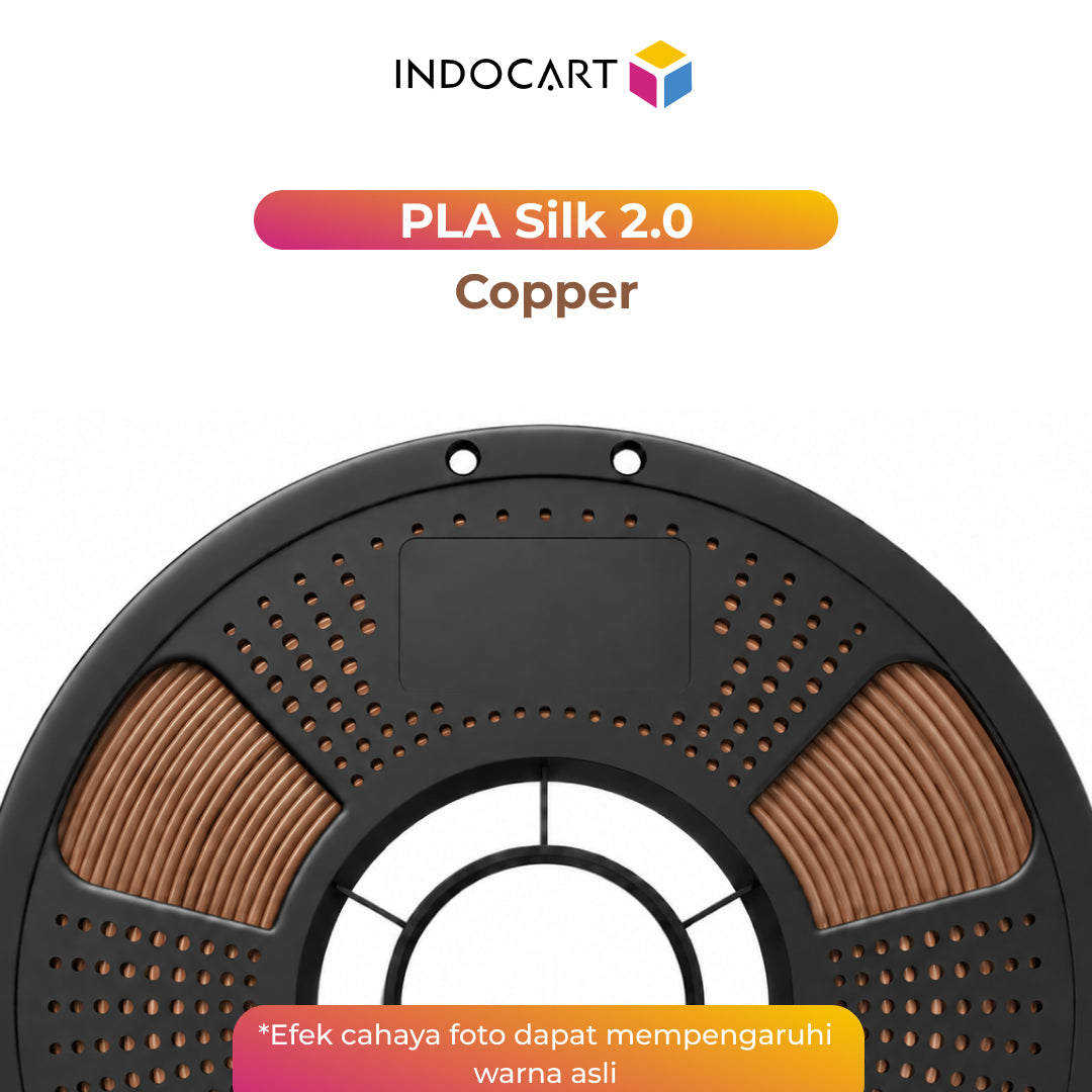 3D Printer Filament IndoCart PLA Silk 2.0 Smoth And Silky Finished Color 1.75mm 1kg