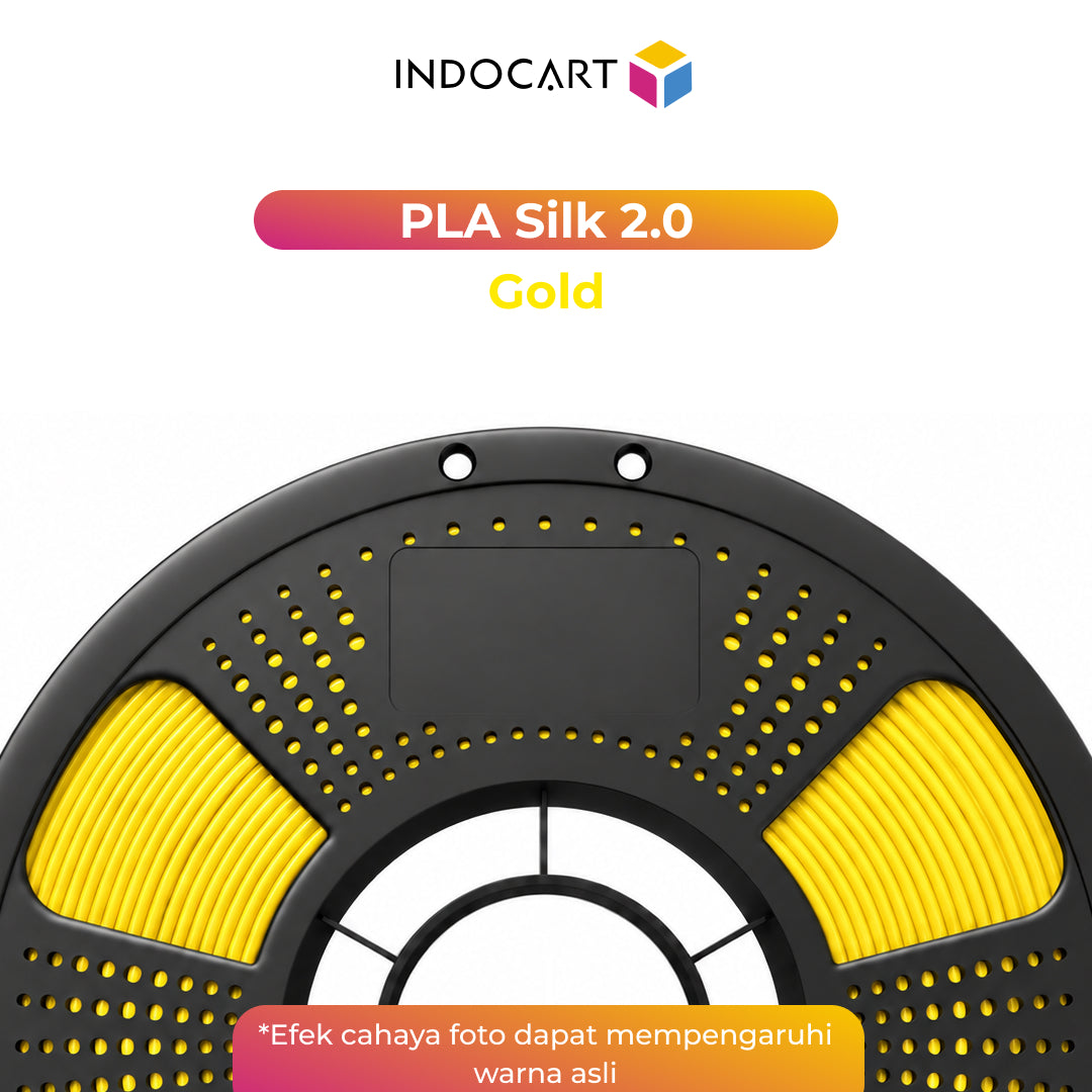 3D Printer Filament IndoCart PLA Silk 2.0 Smoth And Silky Finished Color 1.75mm 1kg