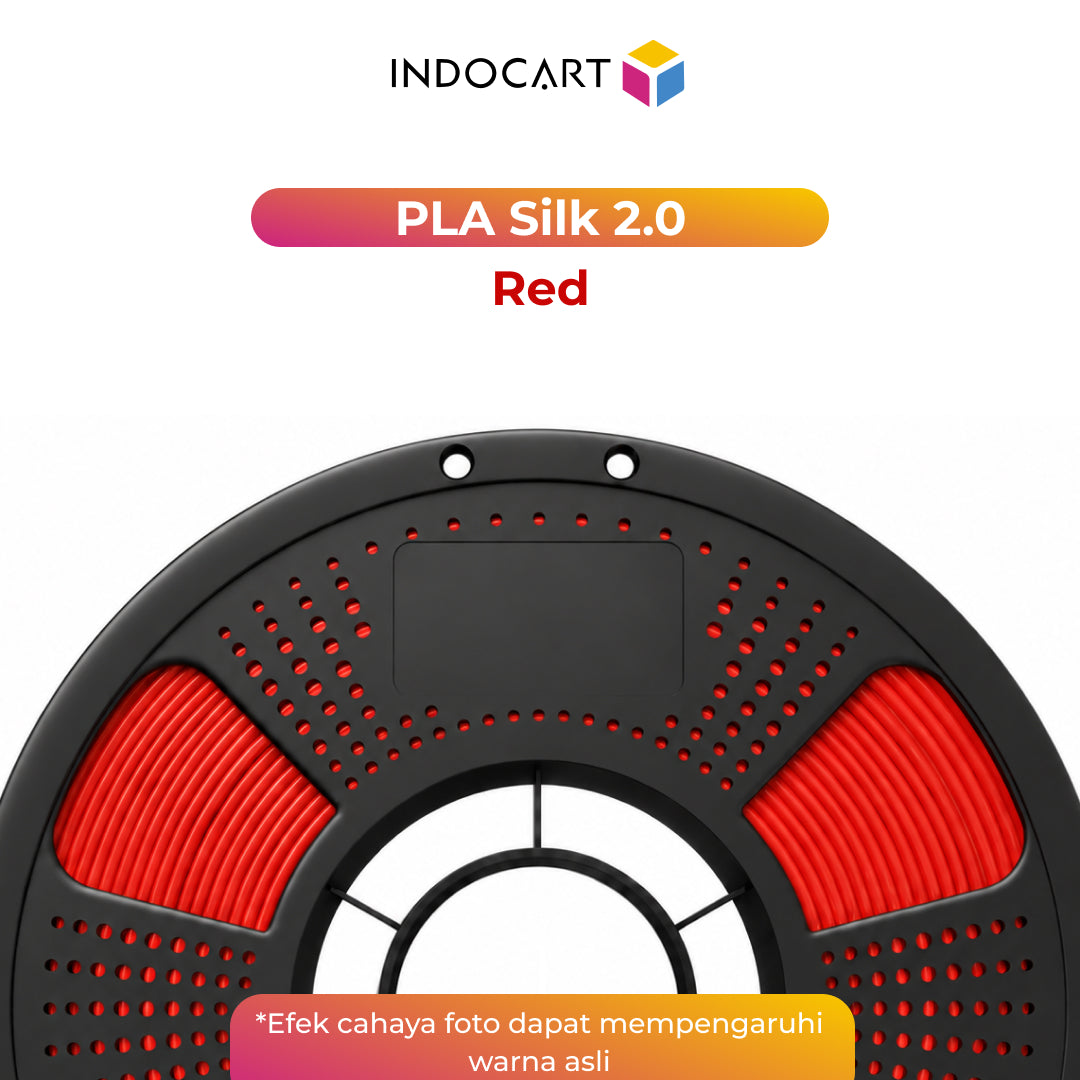 3D Printer Filament IndoCart PLA Silk 2.0 Smoth And Silky Finished Color 1.75mm 1kg