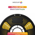 3D Printer Filament IndoCart PLA Silk 2.0 Tri Color Blend Silky Surface Finished 1.75mm 1kg