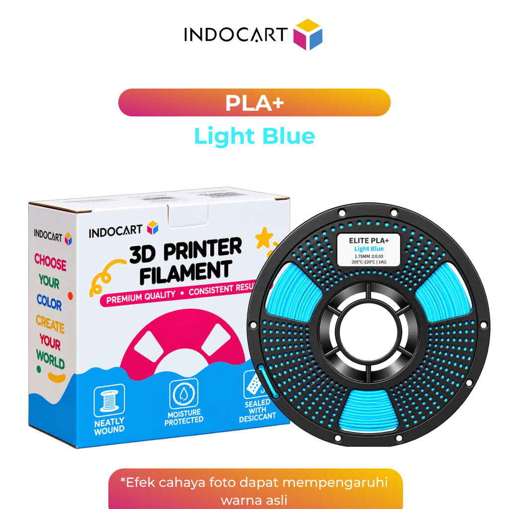 3D Printer Filament IndoCart PLA Plus Improved Durability Strength And Toughness 1.75mm 1Kg