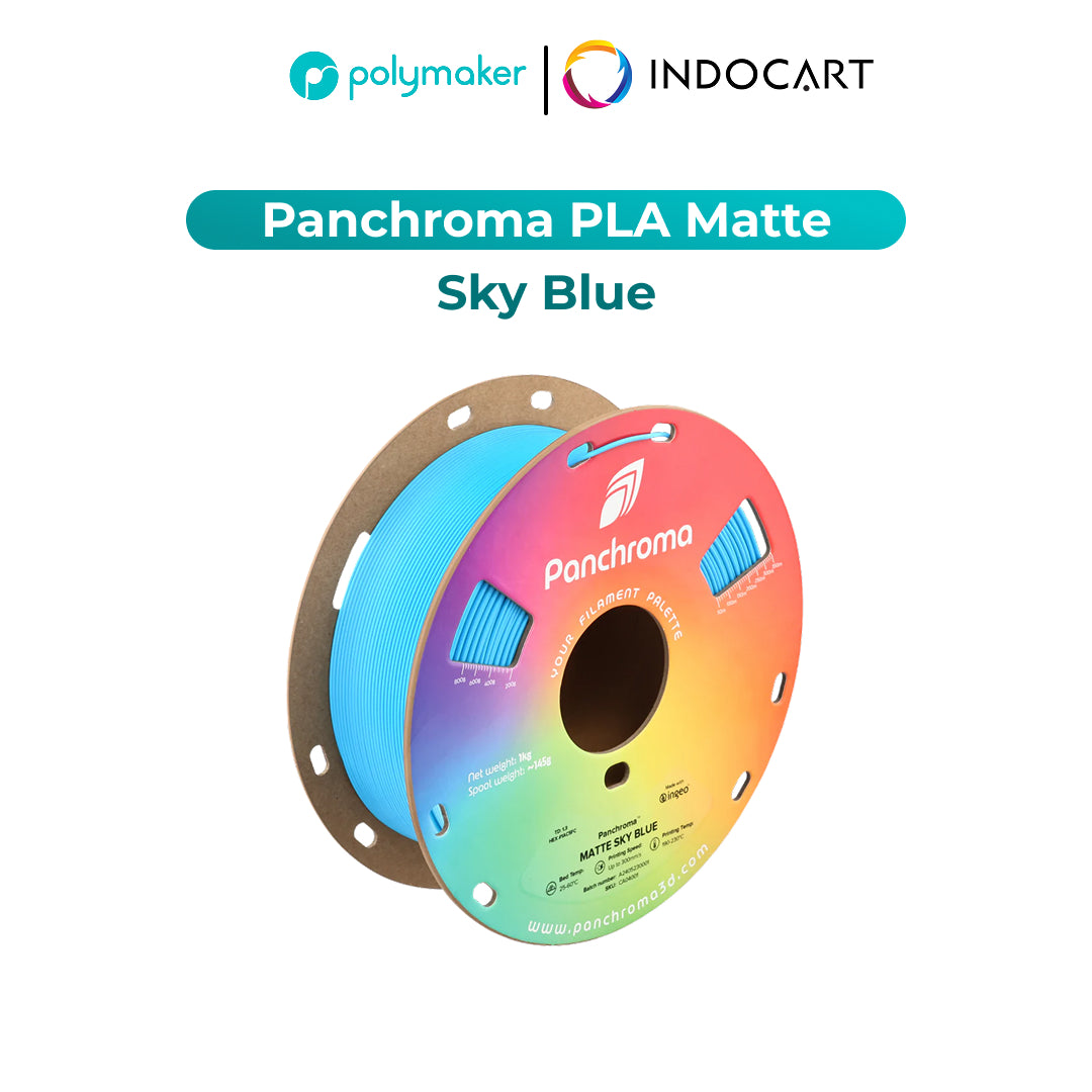 3D Printer Filament PolyMaker Panchroma/PolyTerra PLA Matte 1.75mm 1Kg