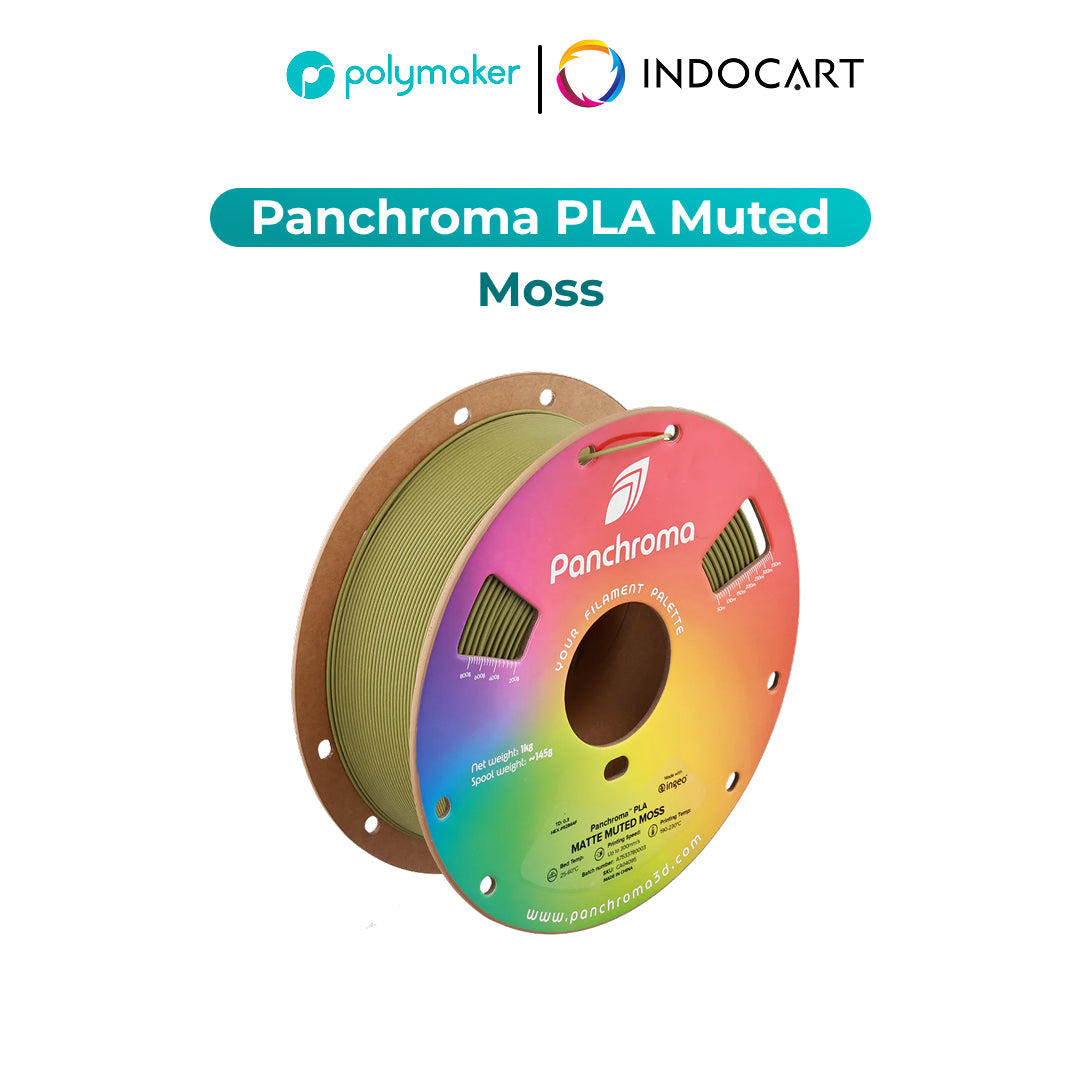 3D Printer Filament PolyMaker Panchroma/PolyTerra Muted PLA Matte 1.75mm 1Kg