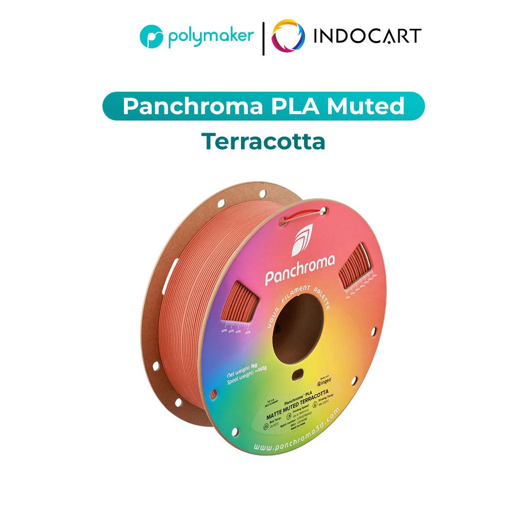 3D Printer Filament PolyMaker Panchroma/PolyTerra Muted PLA Matte 1.75mm 1Kg