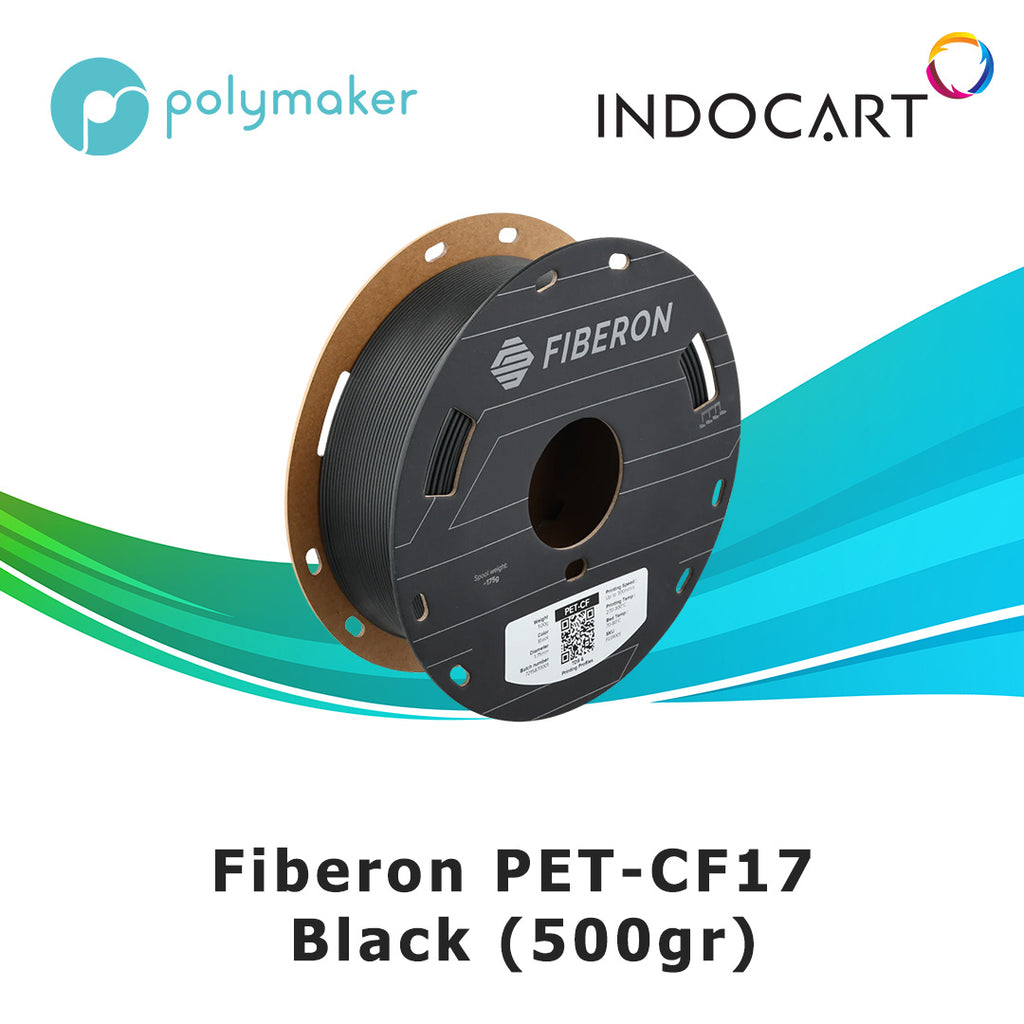 3D Printer Filament PolyMaker Fiberon PET-CF17 Carbon Fiber Reinforced PET Filament 1.75mm 500gr