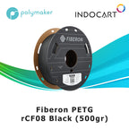3D Printer Filament PolyMaker Fiberon PETG-rCF08 Carbon Fiber Reinforced PETG Filament 1.75mm 500gr