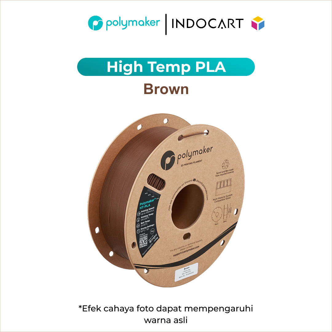 3D Printer Filament PolyMaker High Temperature HT-PLA Premium Heat Resistant Filament 1.75mm 1Kg