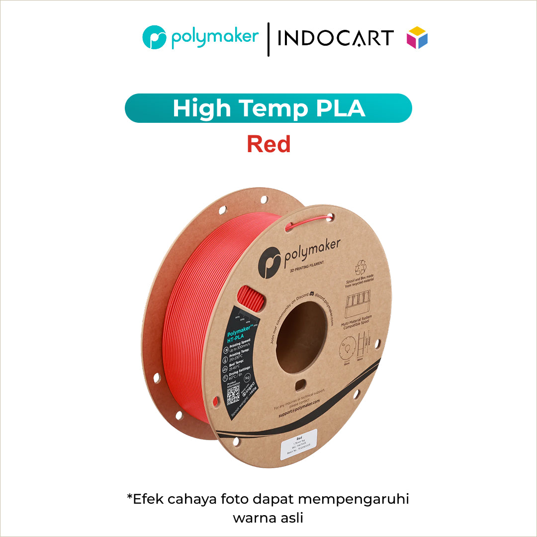 3D Printer Filament PolyMaker High Temperature HT-PLA Premium Heat Resistant Filament 1.75mm 1Kg