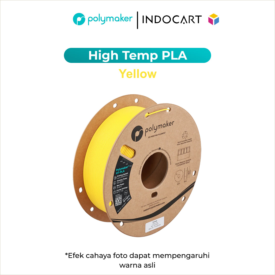 3D Printer Filament PolyMaker High Temperature HT-PLA Premium Heat Resistant Filament 1.75mm 1Kg