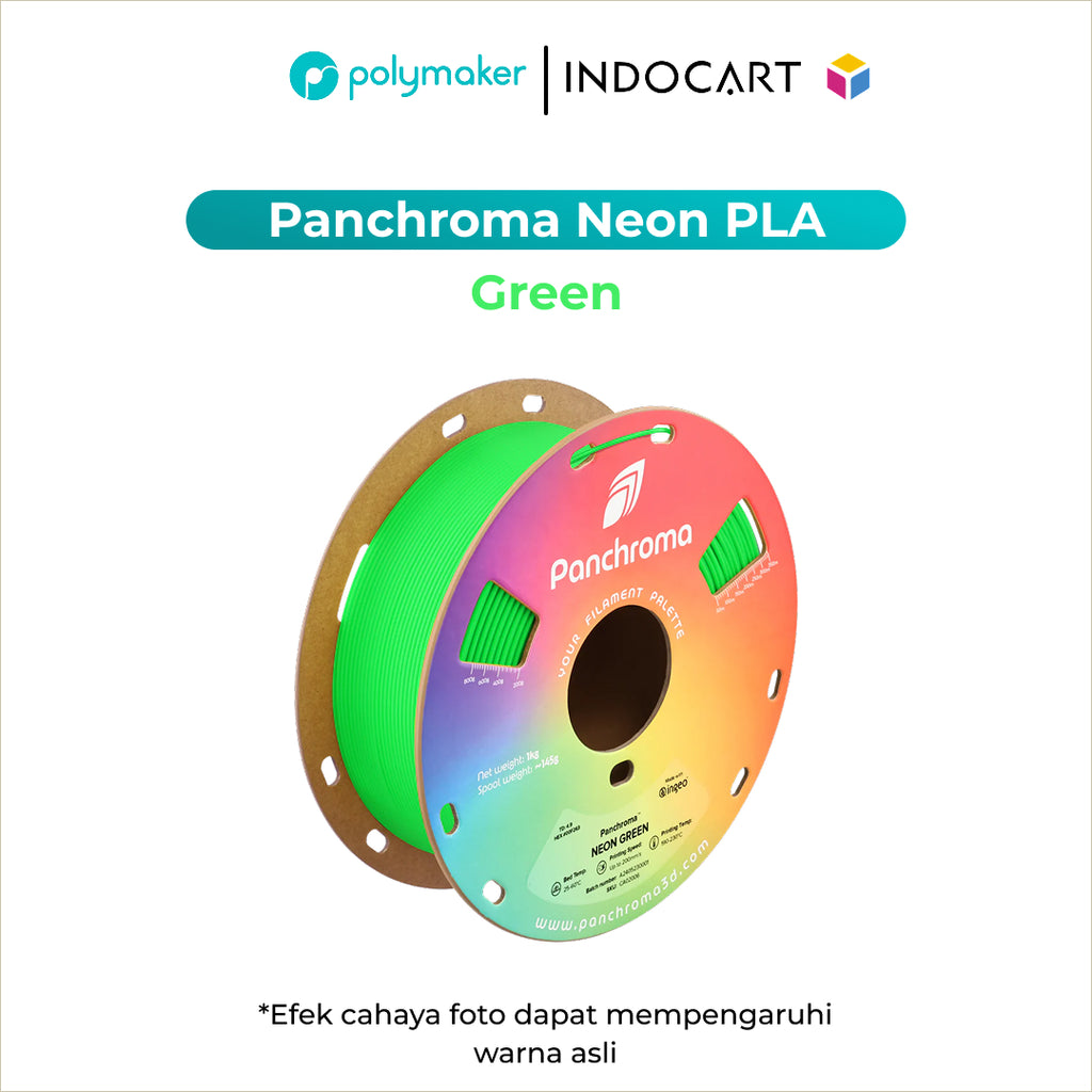 3D Printer Filament PolyMaker Panchroma Neon PLA UV Reactive Filament 1.75mm 1Kg