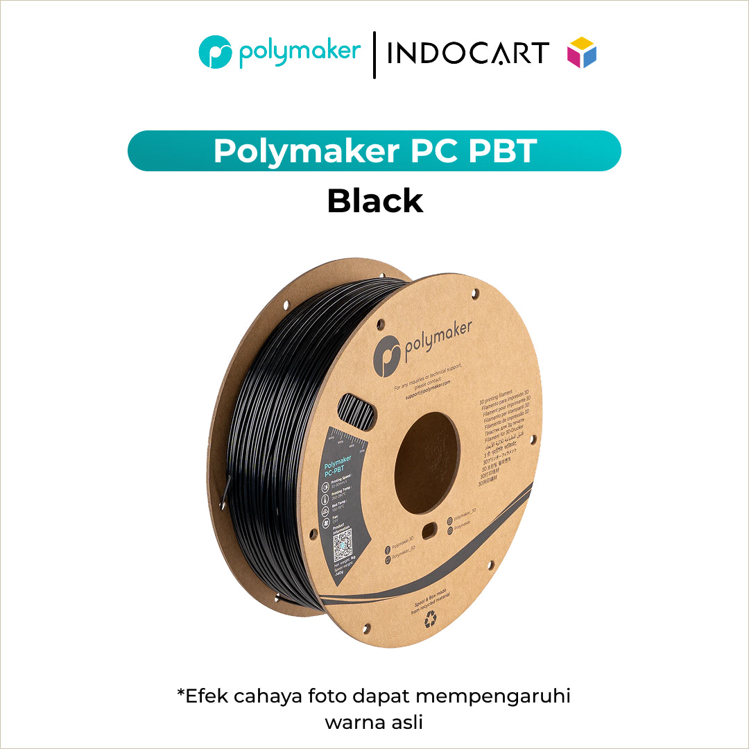 3D Printer Filament PolyMaker PC PBT PolyCarbonate Blend 1.75mm 1Kg